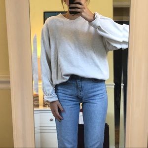 Ralph Lauren Beige Oversized V-Neck